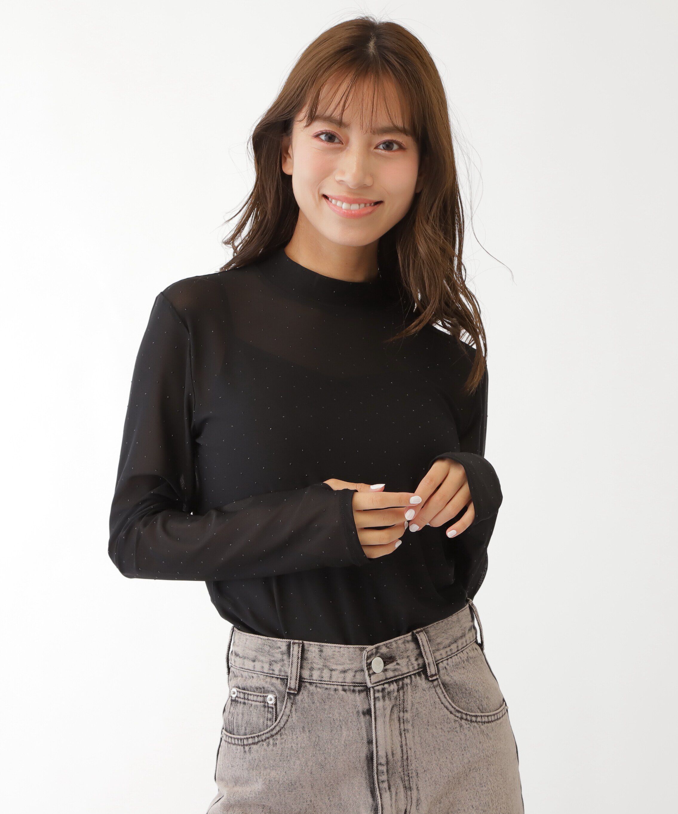  「バリエーションシアーカットソー」|Tシャツ・カットソー|