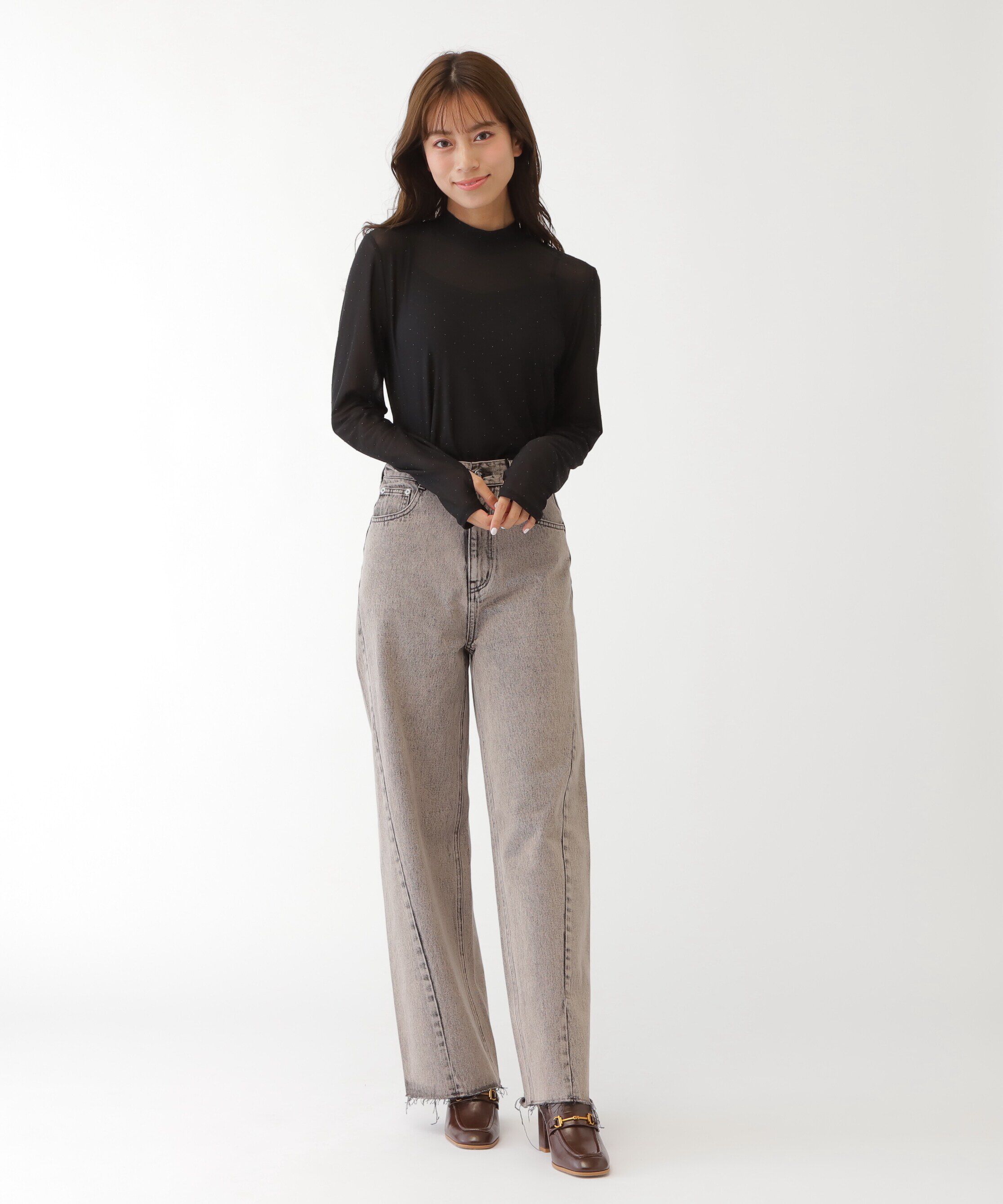  「バリエーションシアーカットソー」|Tシャツ・カットソー|