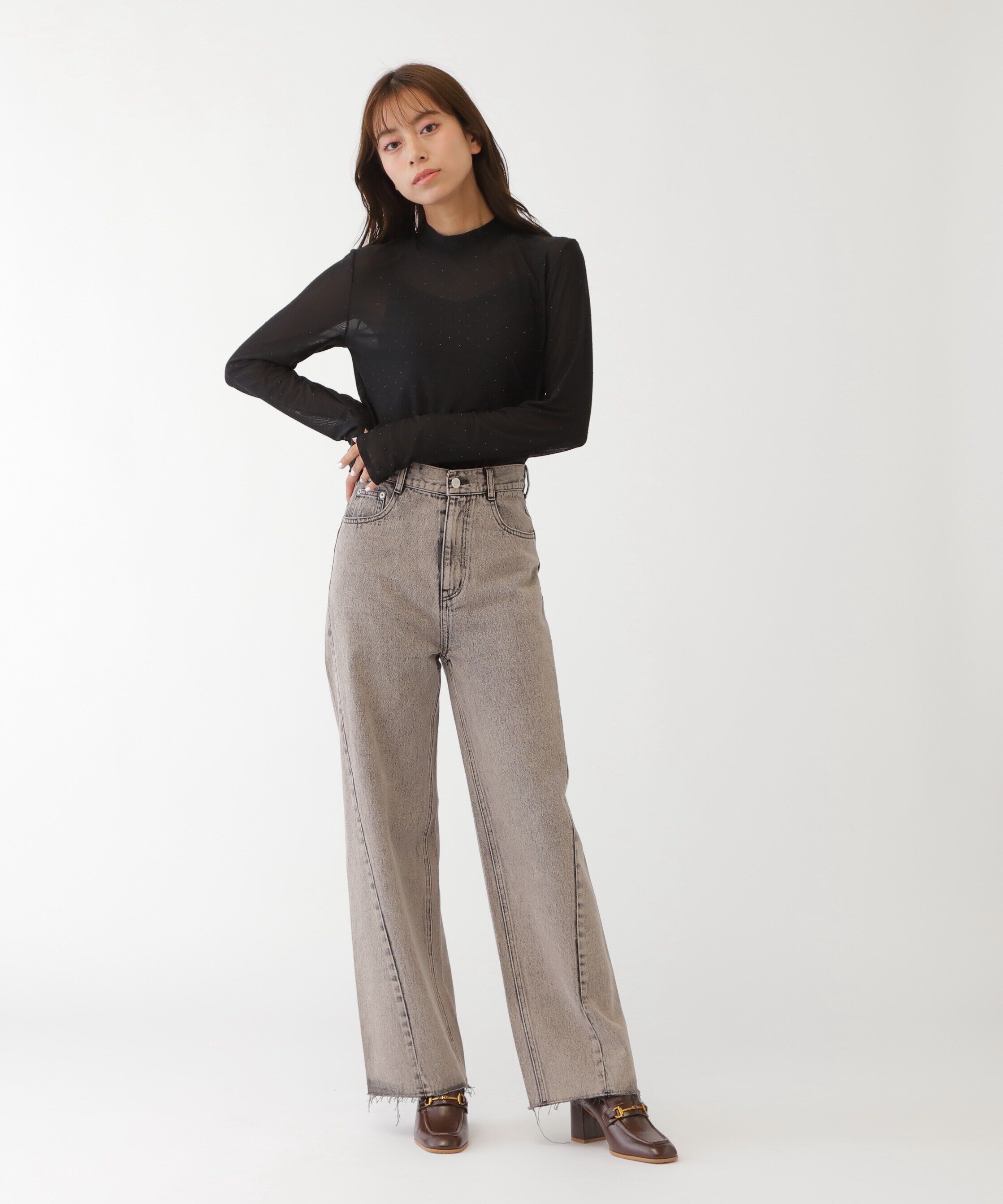  「バリエーションシアーカットソー」|Tシャツ・カットソー|