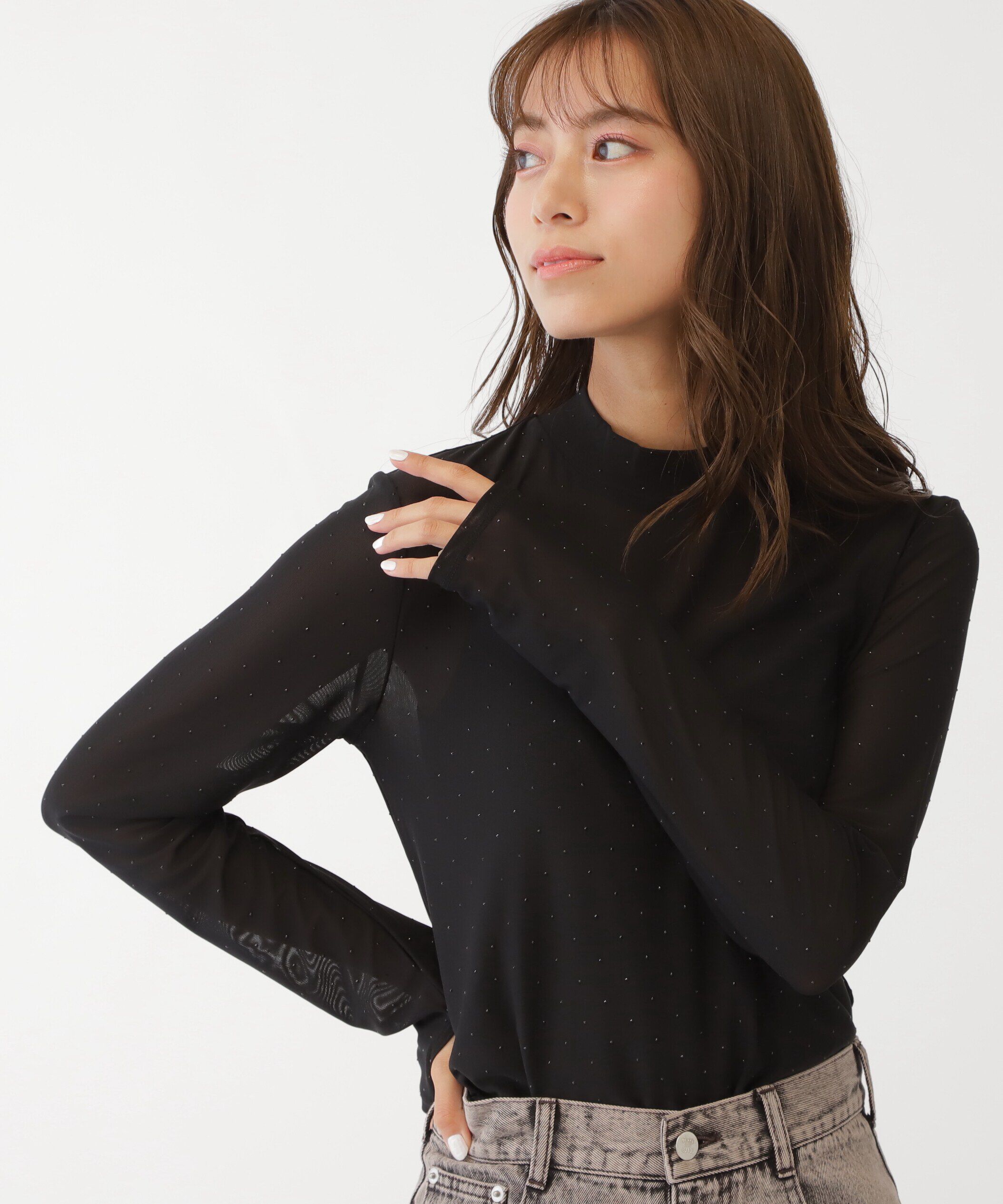  「バリエーションシアーカットソー」|Tシャツ・カットソー|