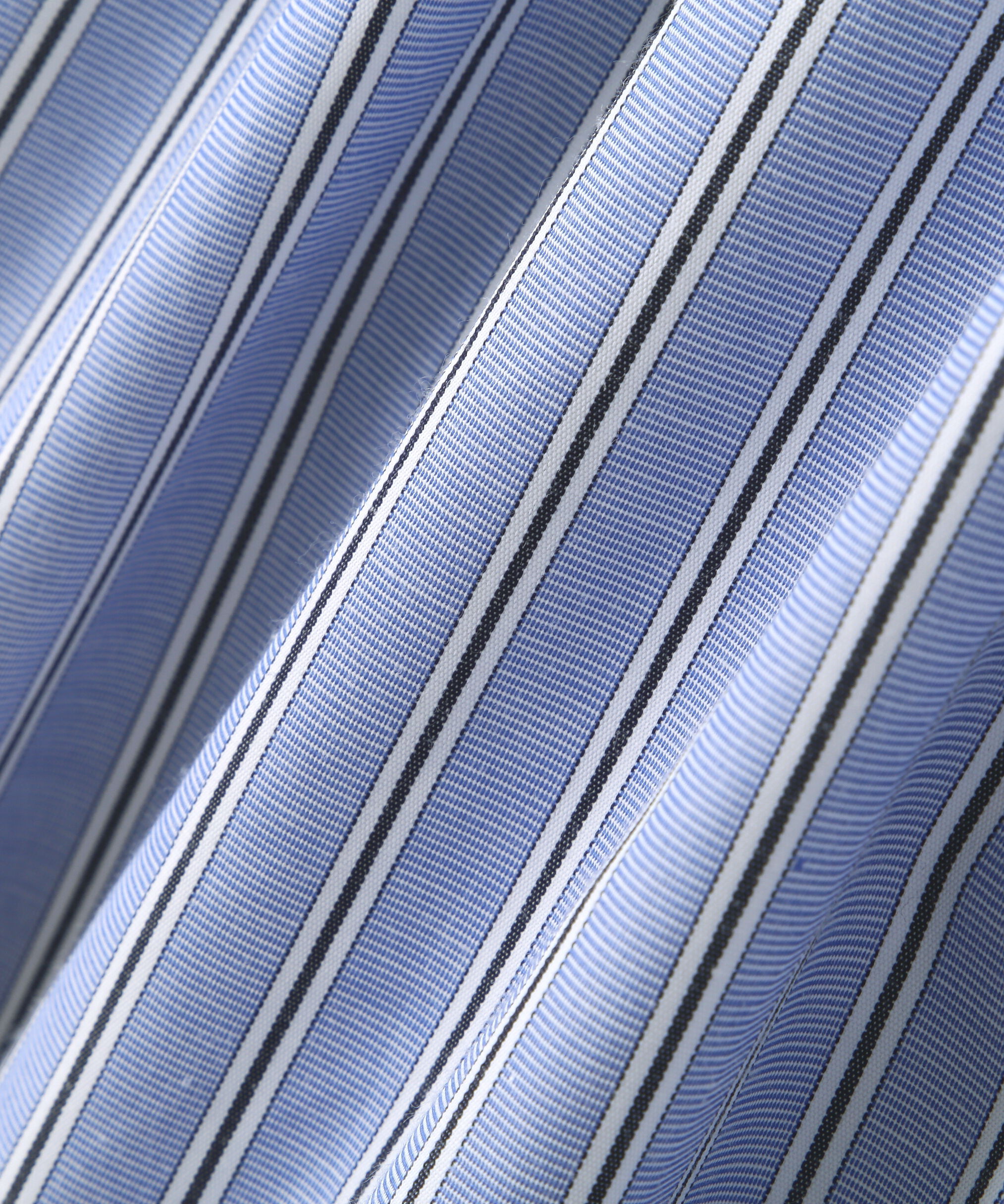  「ウエストシャーリングストライプシャツワンピース」|ワンピース|