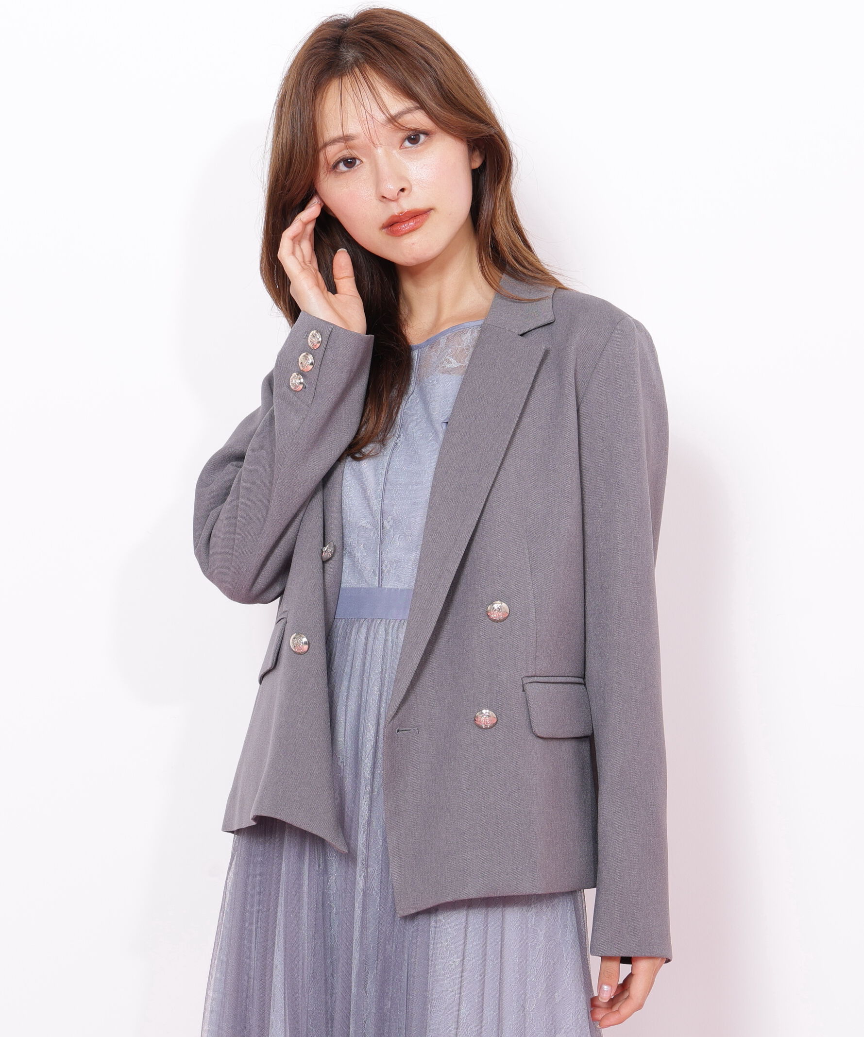  「ウーリッシュフラノジャケット」|その他|グレー