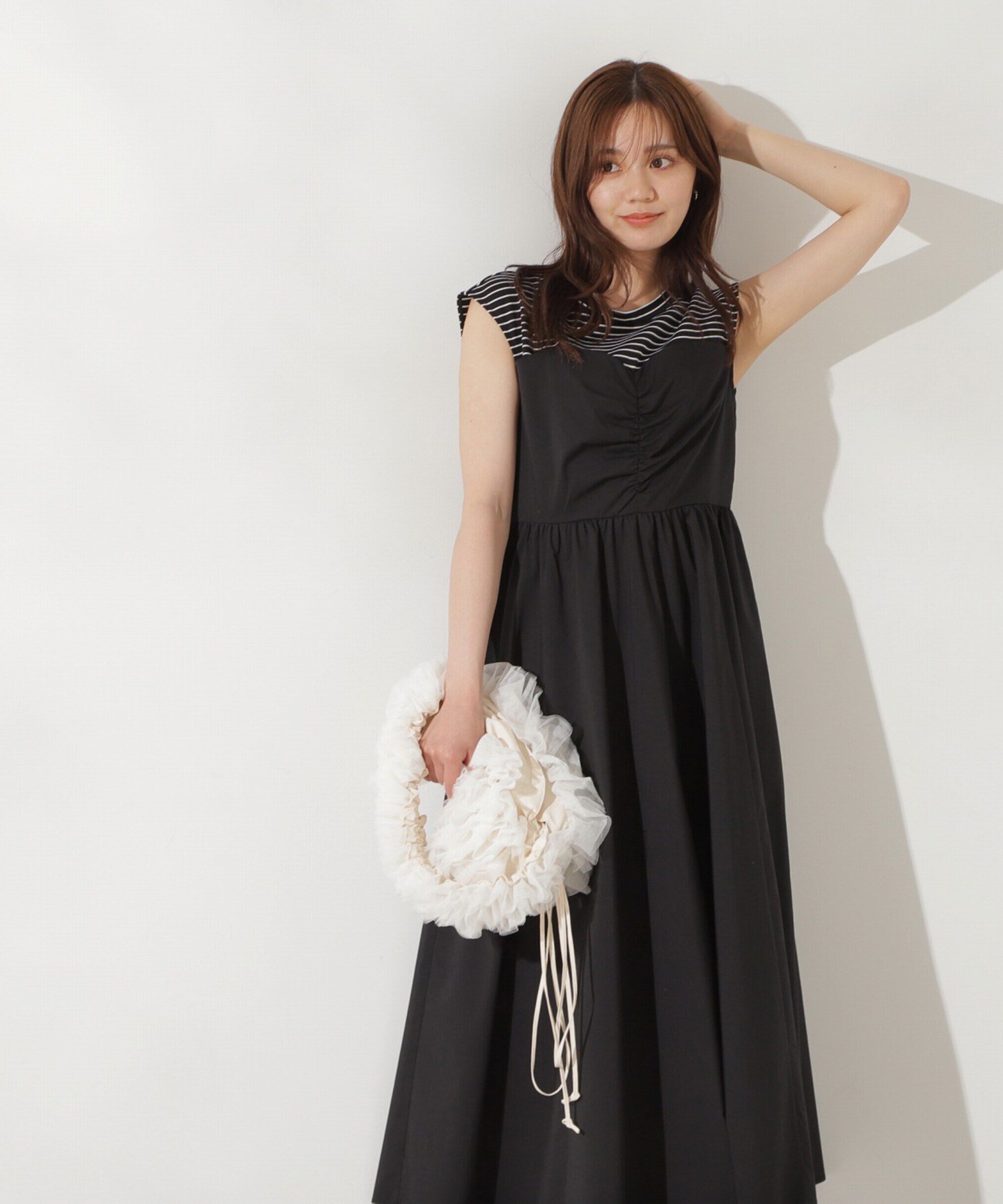 PROPORTION BODY DRESSING「カットドッキングワンピース」|ワンピース|