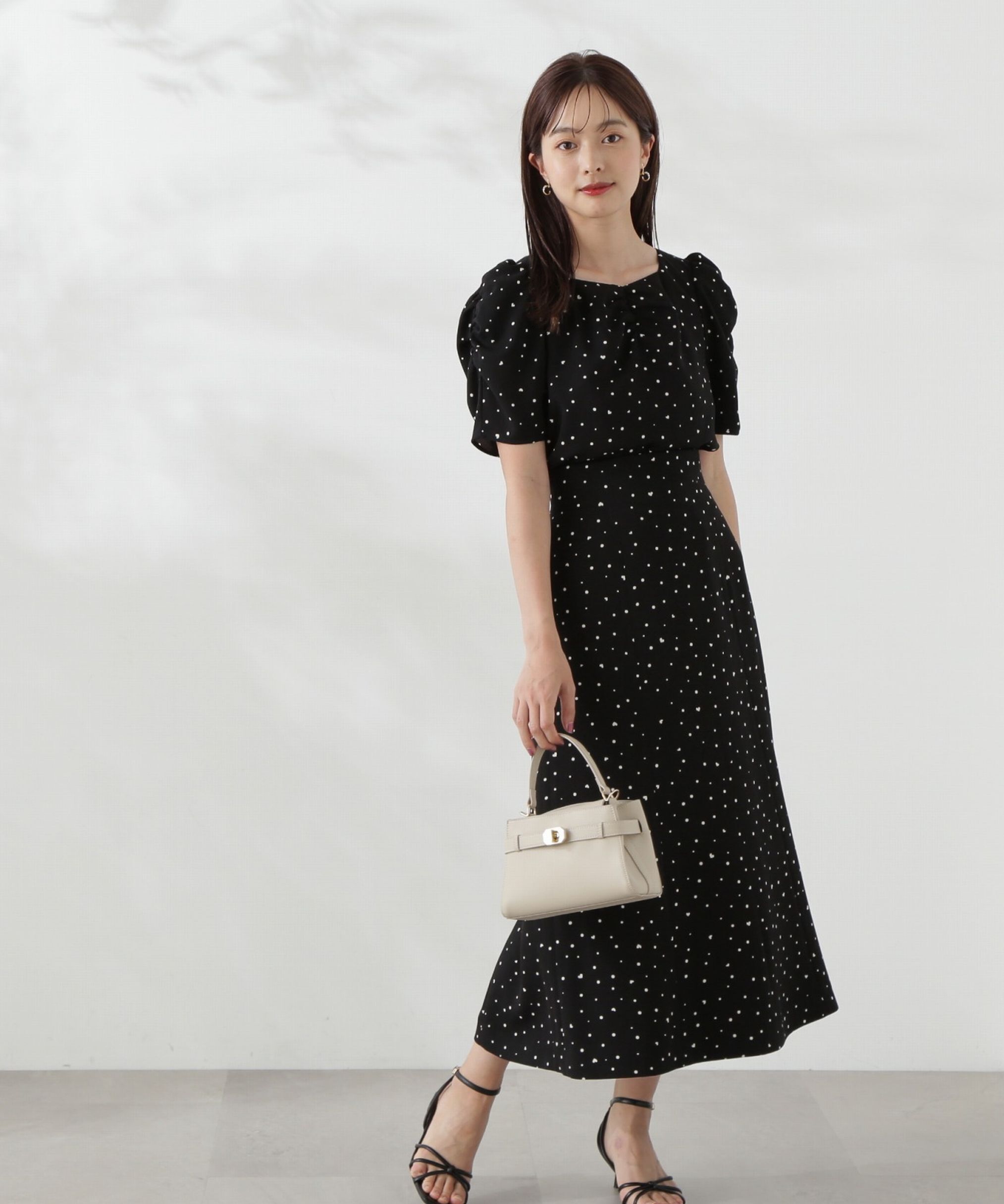 PROPORTION BODY DRESSING「ハートドットナロースカート」|スカート|