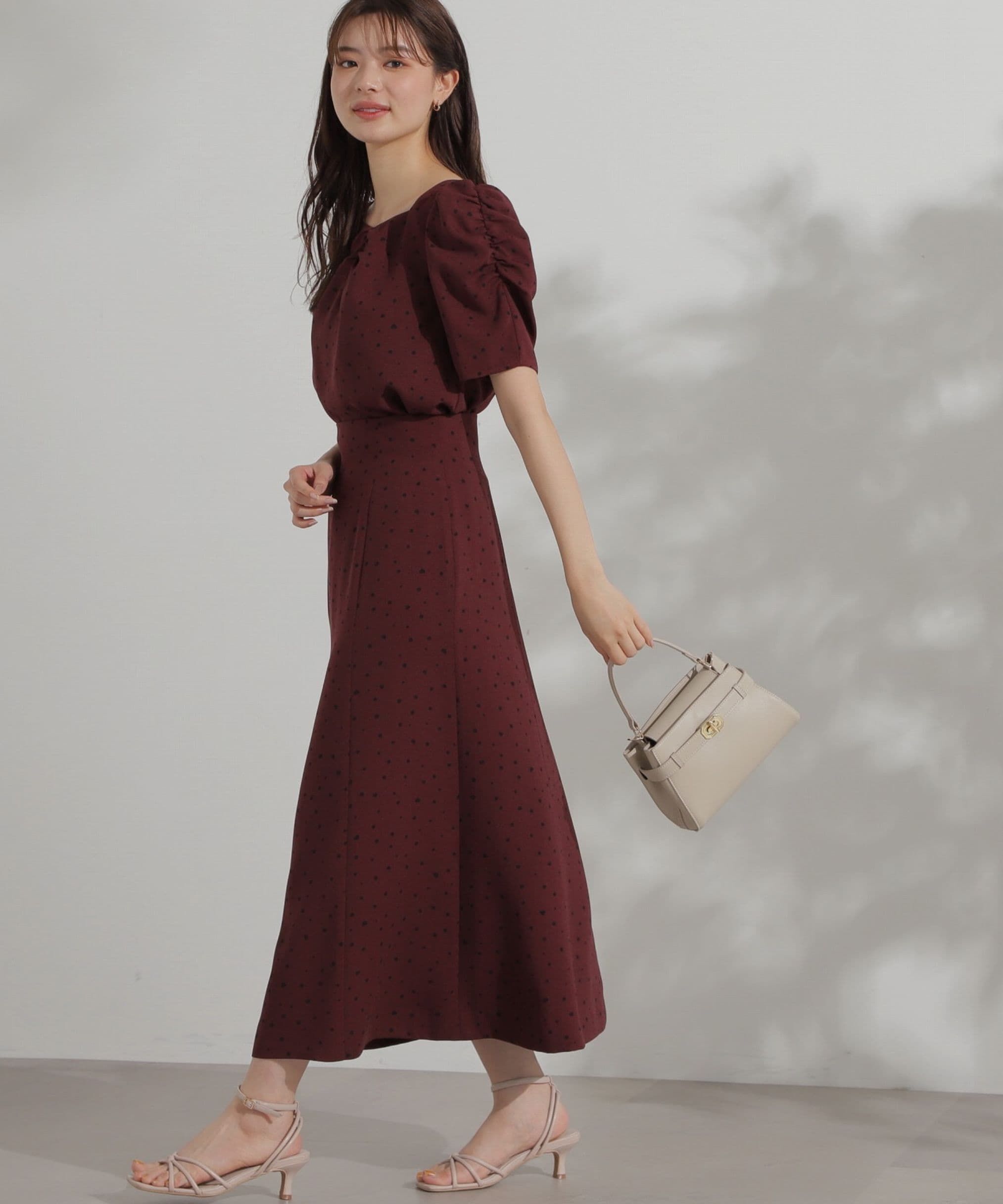 PROPORTION BODY DRESSING「ハートドットナロースカート」|スカート|