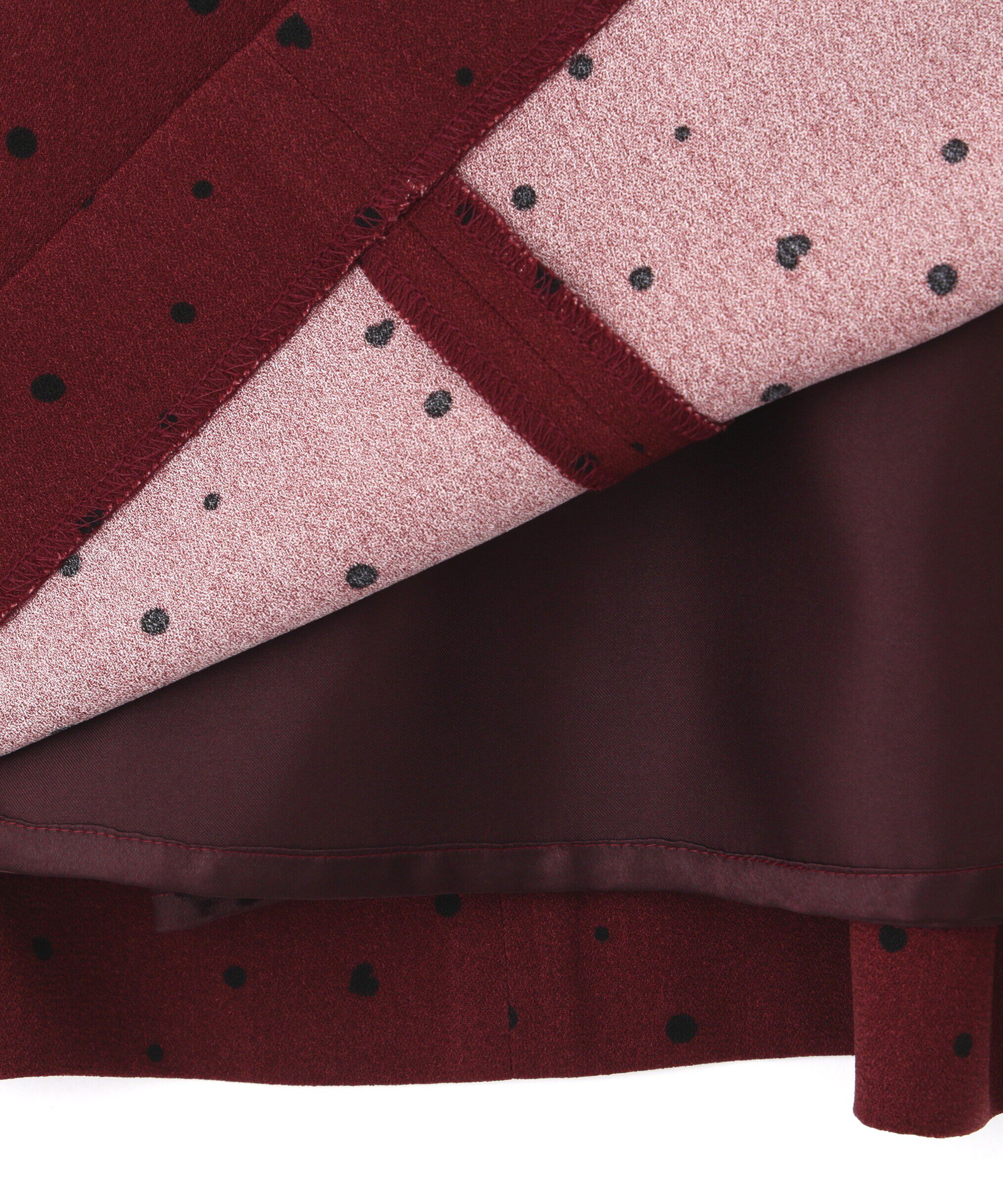 PROPORTION BODY DRESSING「ハートドットナロースカート」|スカート|