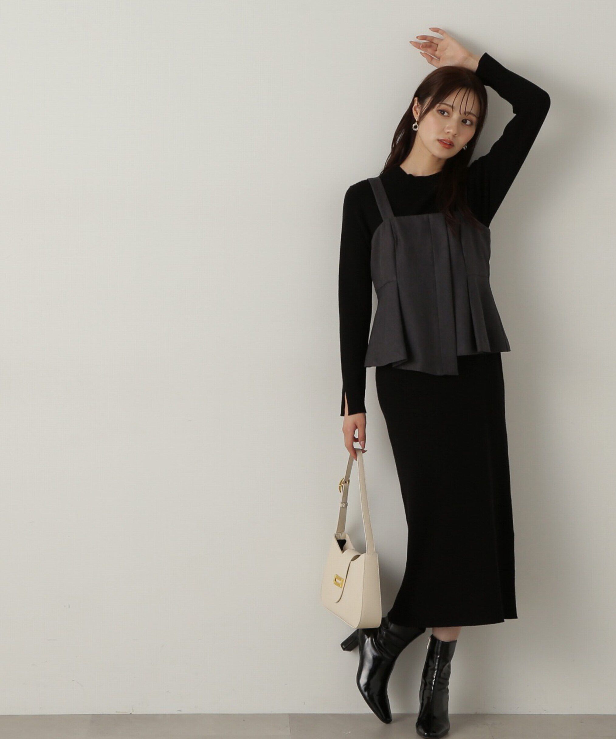 PROPORTION BODY DRESSING「ペプラムビスチェ」|シャツ・ブラウス|