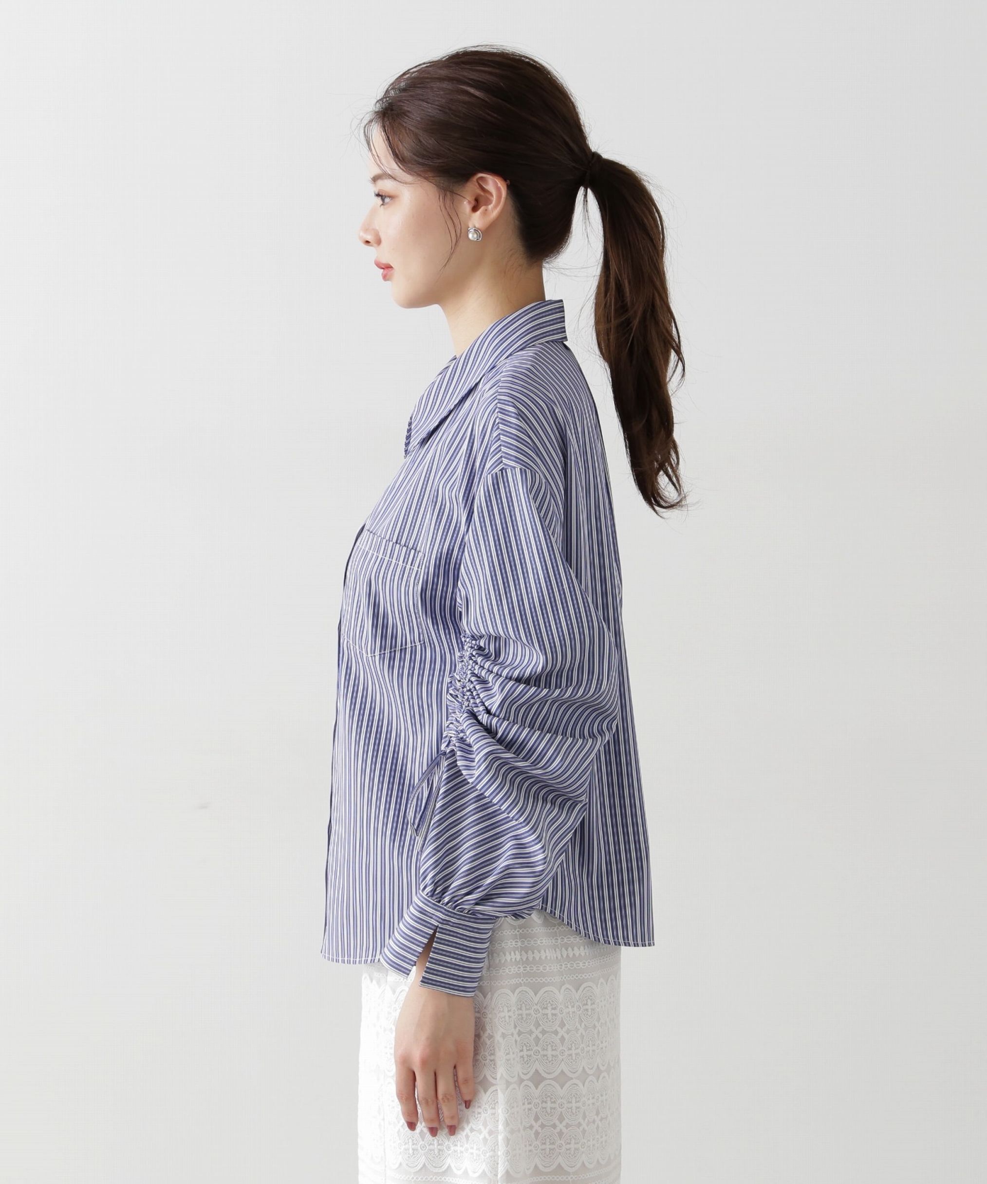 PROPORTION BODY DRESSING「リボンシャツ」|シャツ・ブラウス|