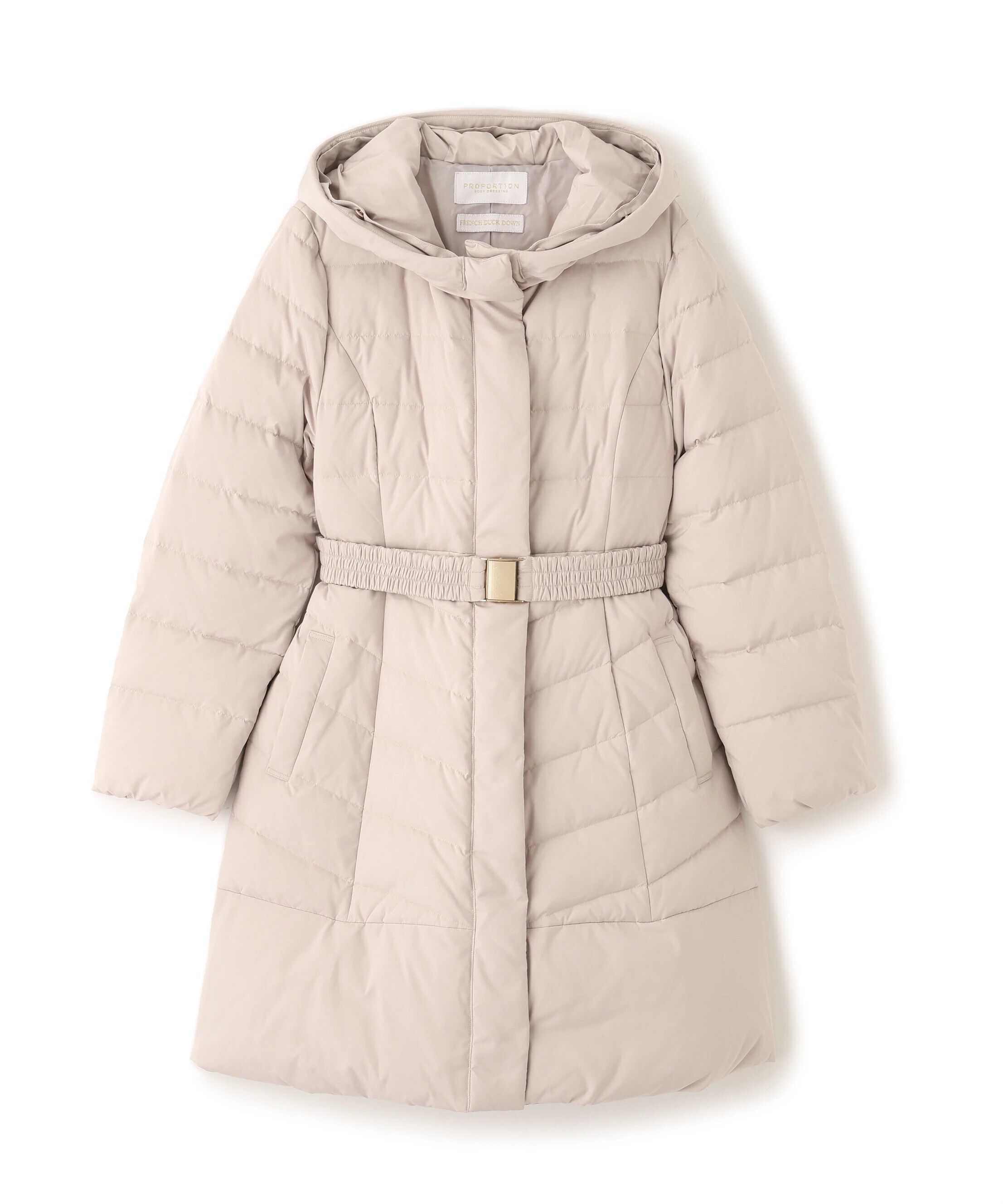 PROPORTION BODY DRESSING「ベルト付ダウン 25AW」|その他|