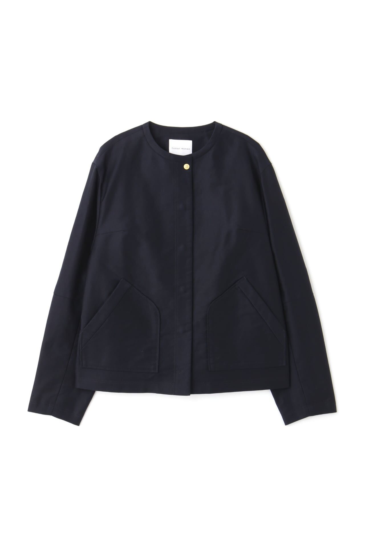  「◆ライトモールスキンクルーネックジャケット」|ブルゾン・スタジャン|