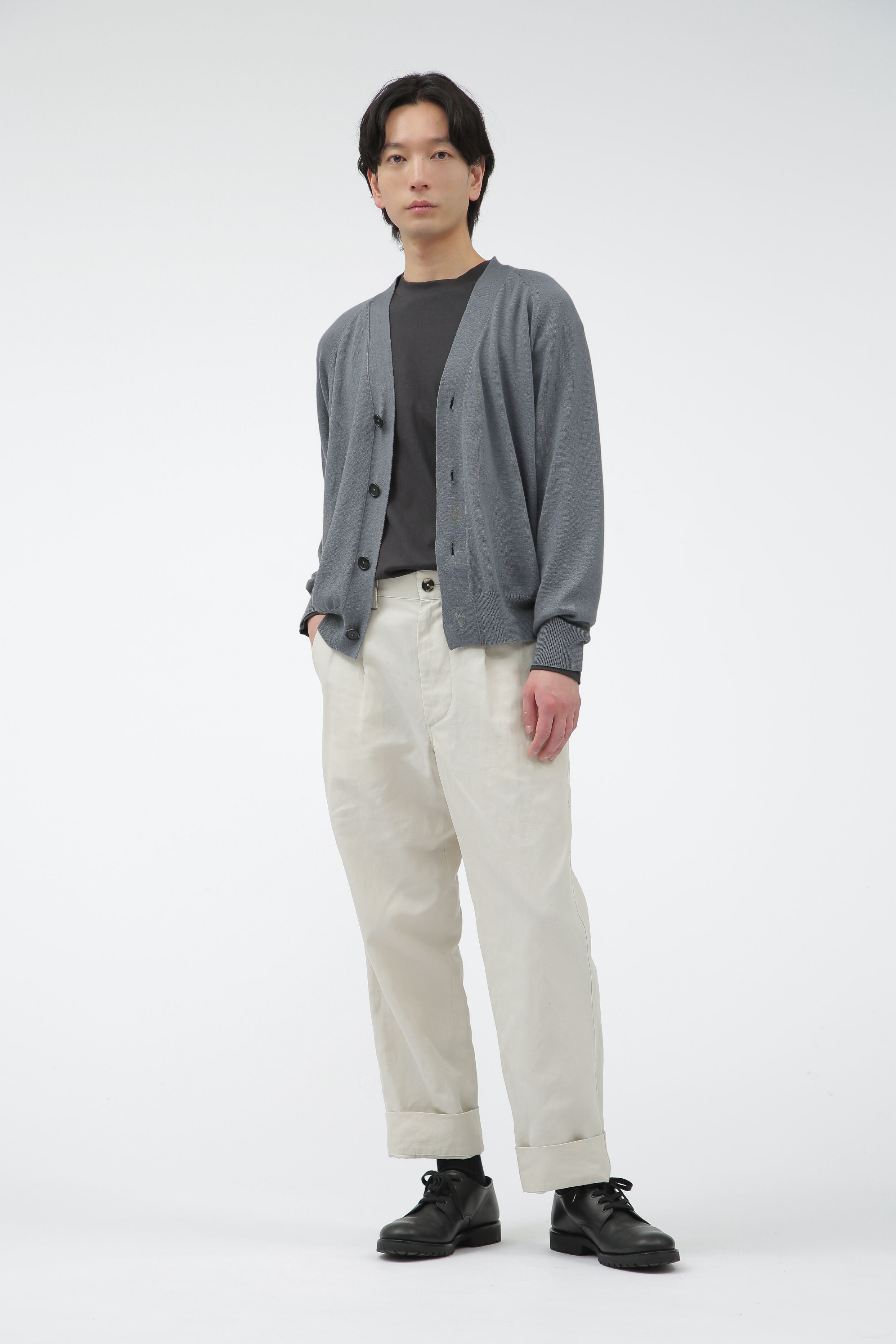 MARGARET HOWELL「COTTON SILK JERSEY」|Tシャツ・カットソー|