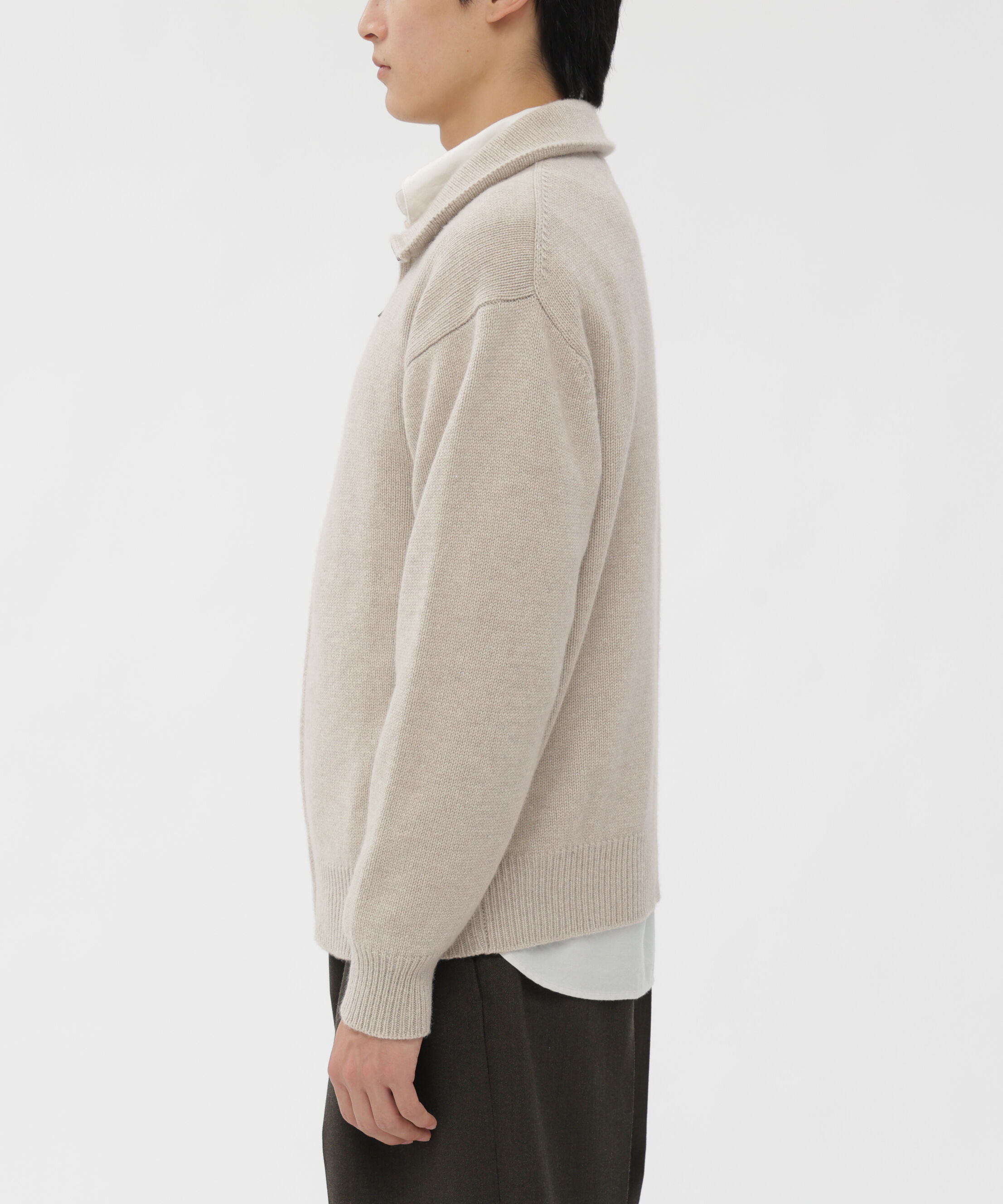 MARGARET HOWELL「WOOL CASHMERE SILK KNITWEAR」|ニット・セーター|