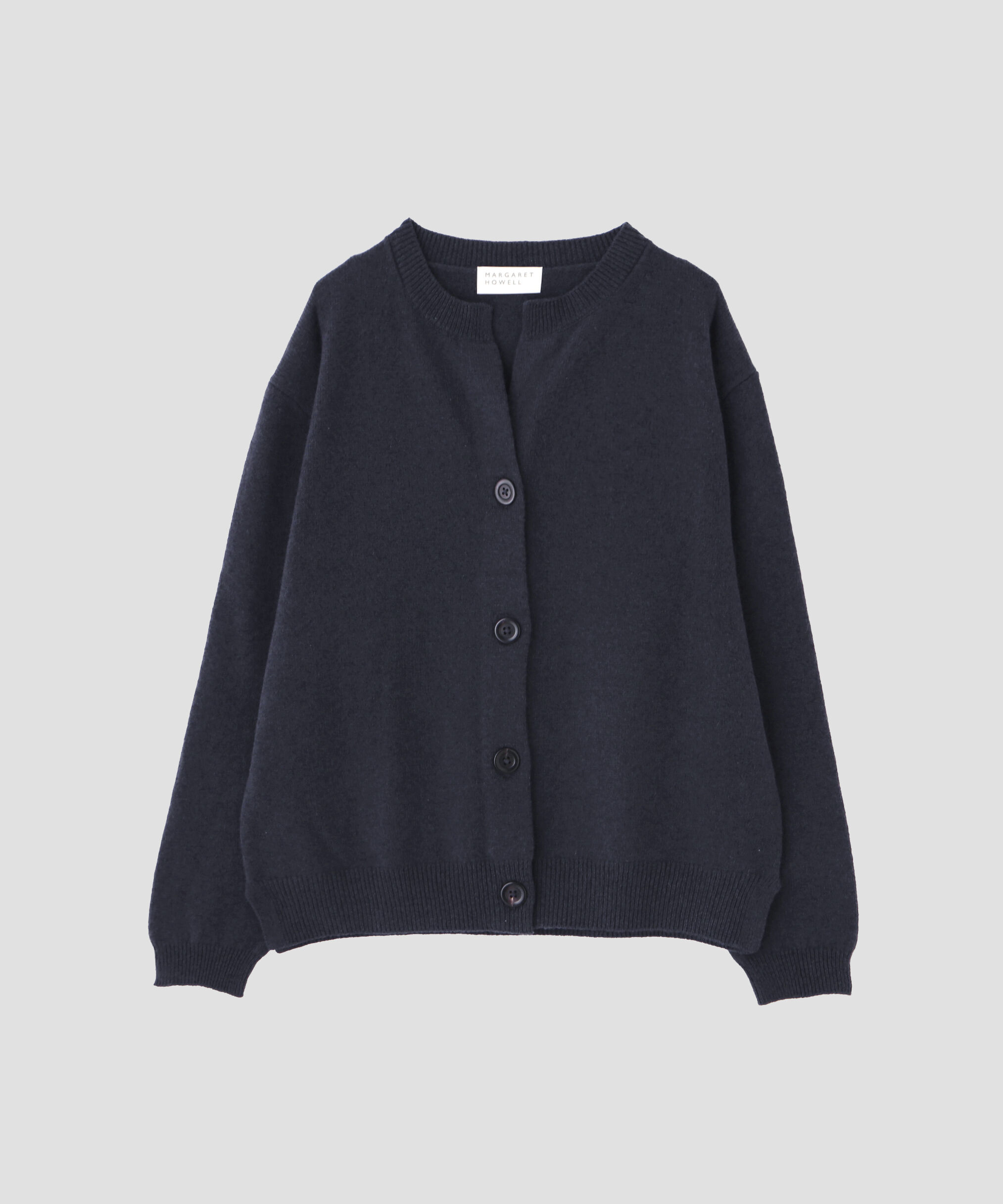 MARGARET HOWELL HOUSEHOLDGOODS「WOOL COTTON KNITWEAR」|カーディガン|