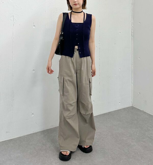 archives「スカラップニットタンクアンサンブル」|ニット・セーター|