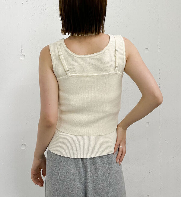 archives「スカラップニットタンクアンサンブル」|ニット・セーター|