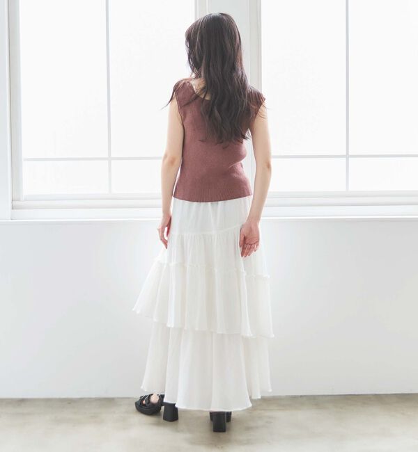 archives「スカラップニットタンクアンサンブル」|ニット・セーター|