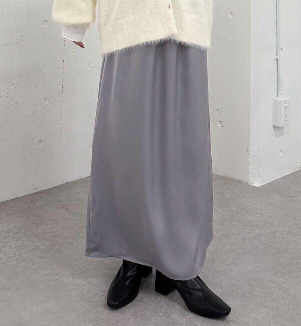 archives「サテンナロースカート」|スカート|
