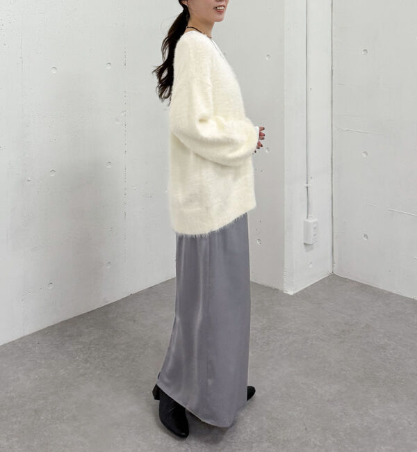 archives「サテンナロースカート」|スカート|