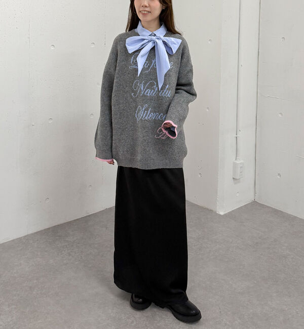 archives「サテンナロースカート」|スカート|