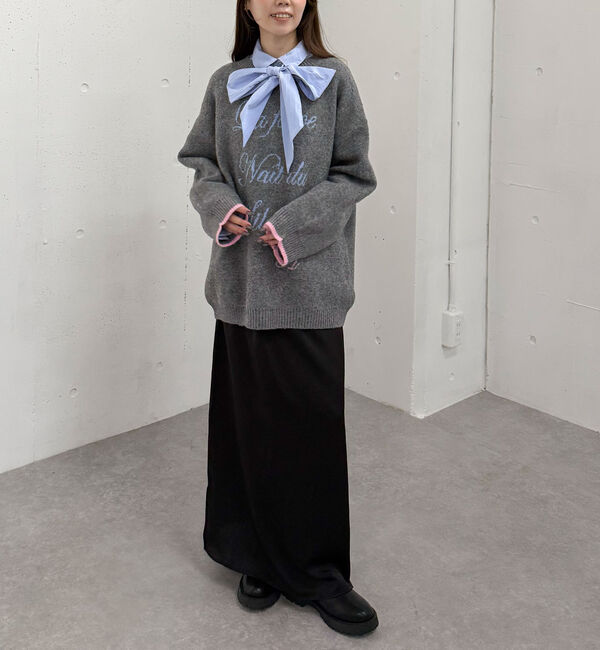 archives「サテンナロースカート」|スカート|