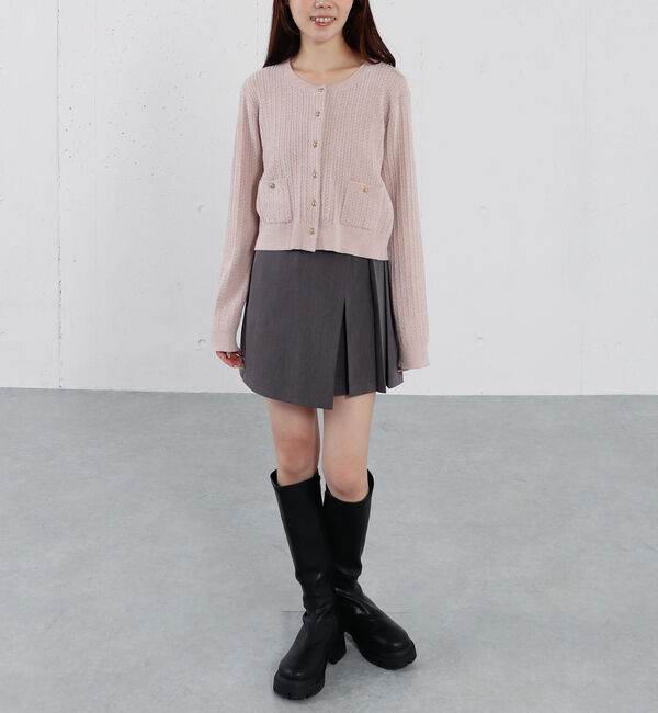 archives「プリーツラップミニＳＫ」|スカート|