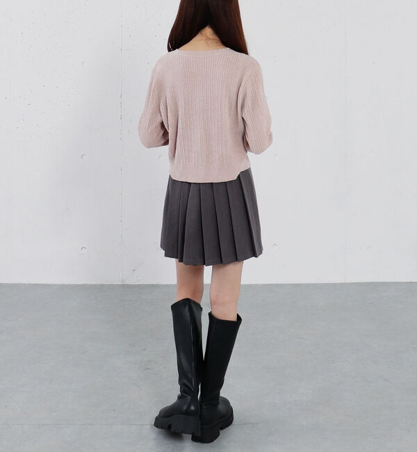 archives「プリーツラップミニＳＫ」|スカート|