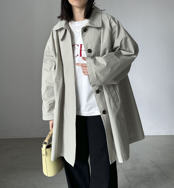 Doux archives「ステンカラーコート」|ステンカラーコート|GREEN