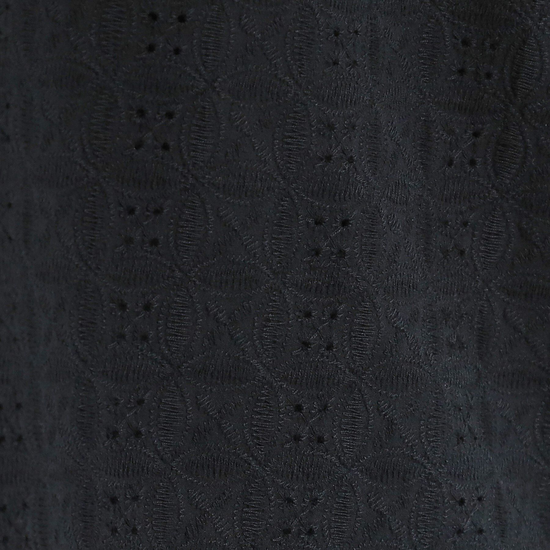 SHOO･LA･RUE「【S-LL】抜け感とすっきり見えを叶える 刺繍レース スキッパー襟トップス」|Tシャツ・カットソー|