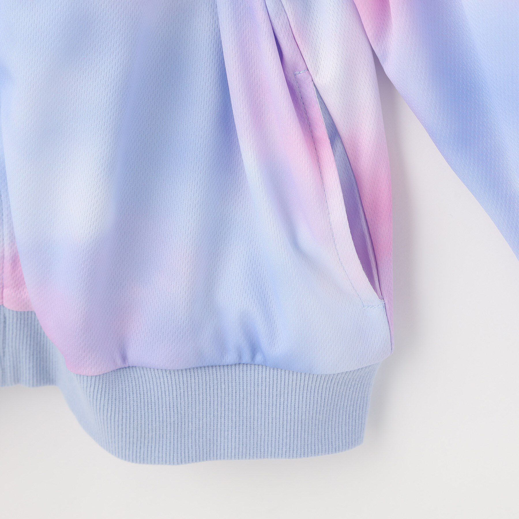 SHOO･LA･RUE「【130-150cm/UV対策】レインボーパーカ」|パーカー|