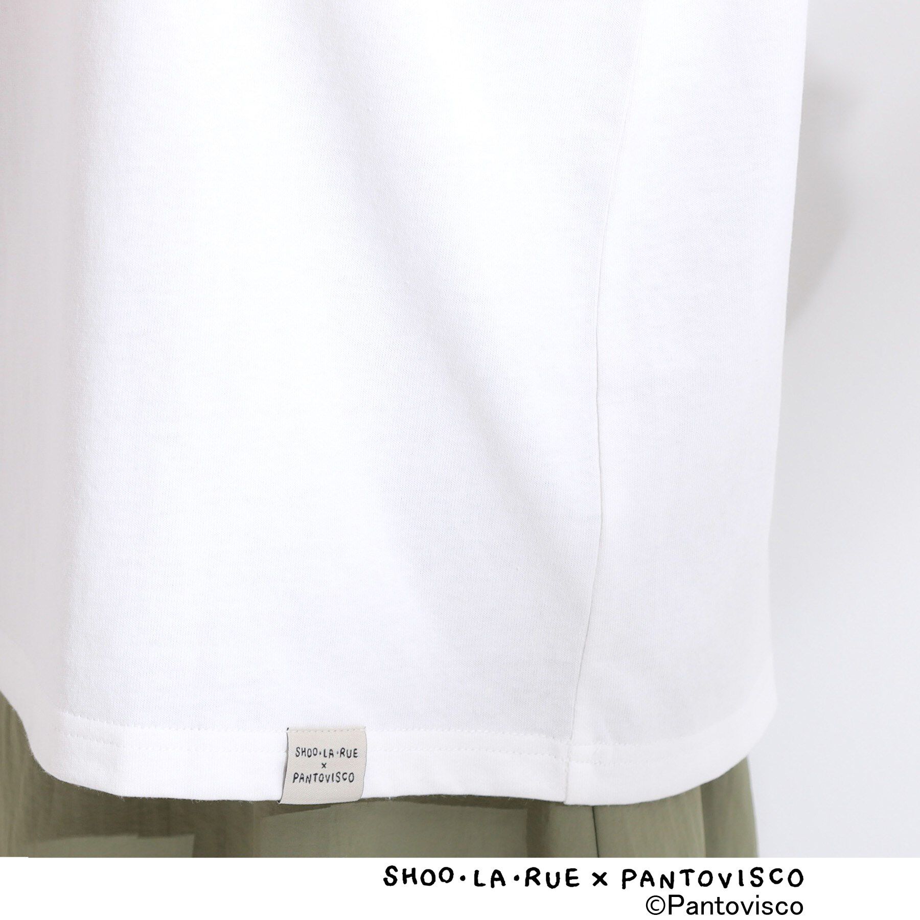 SHOO･LA･RUE「【パントビスコ／ぺろち】プリントTシャツ」|Tシャツ・カットソー|