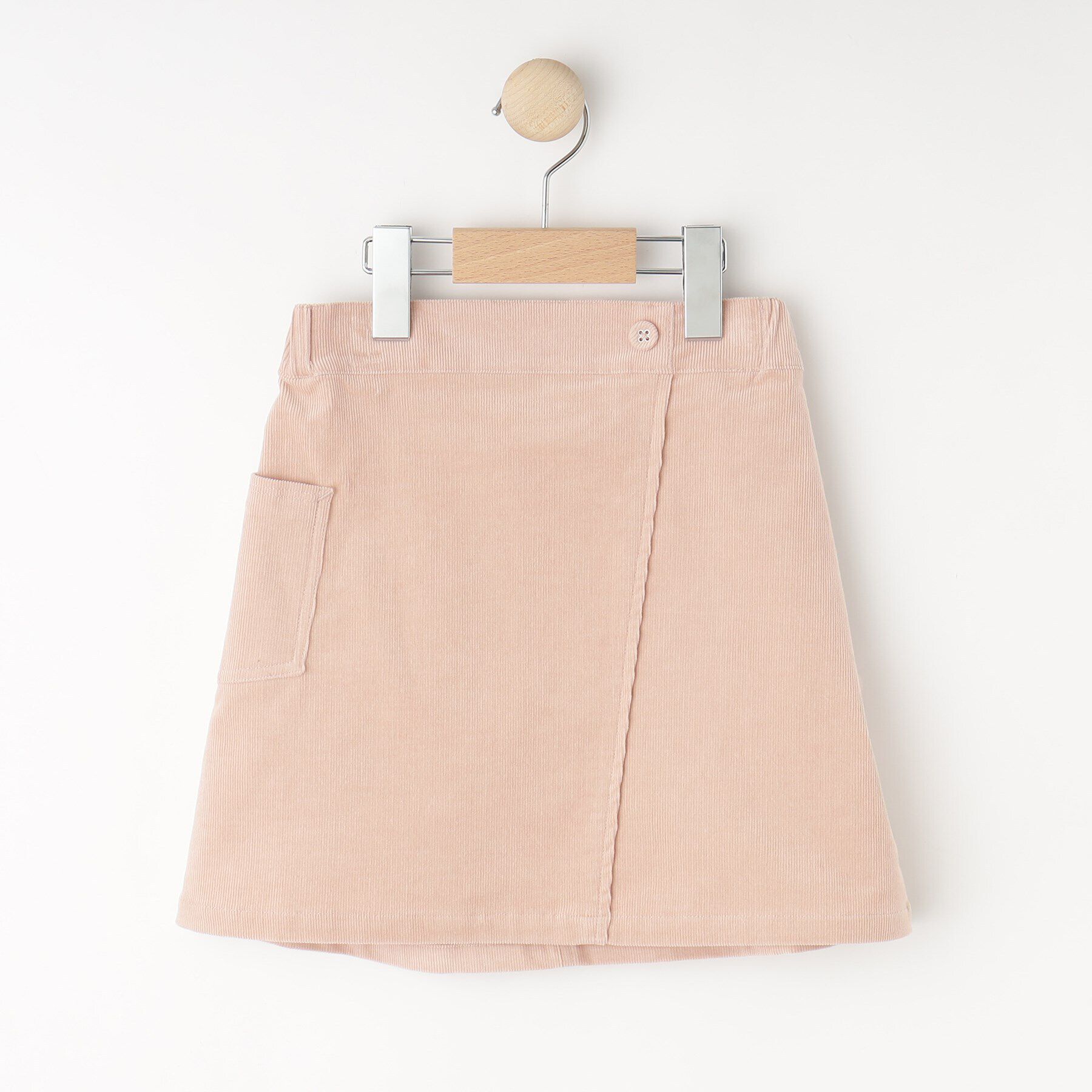 Dessin「コーデュロイ巻き風スカート」|スカート|