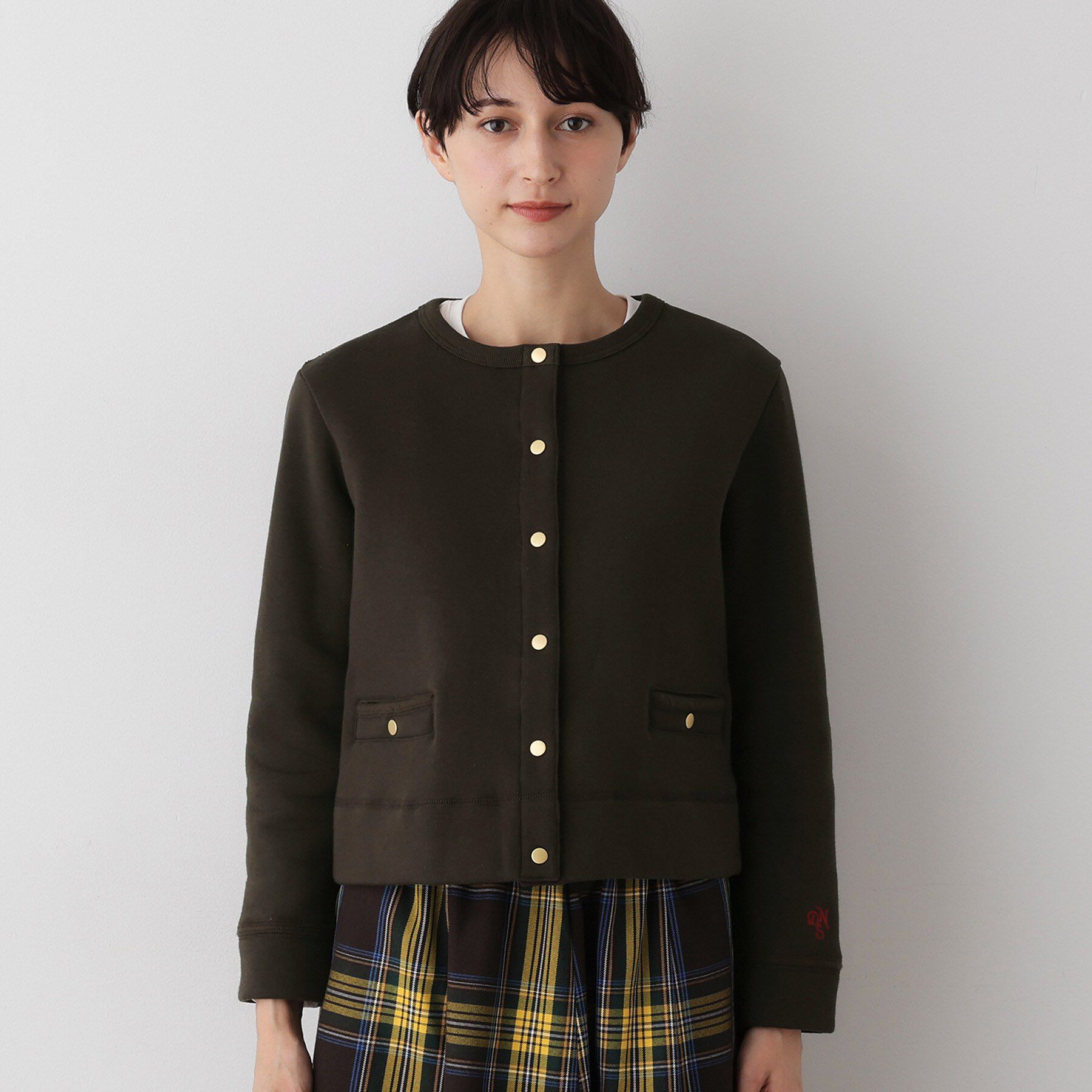 Dessin「【日本製/洗える】吊り裏毛カーディガン」|カーディガン|