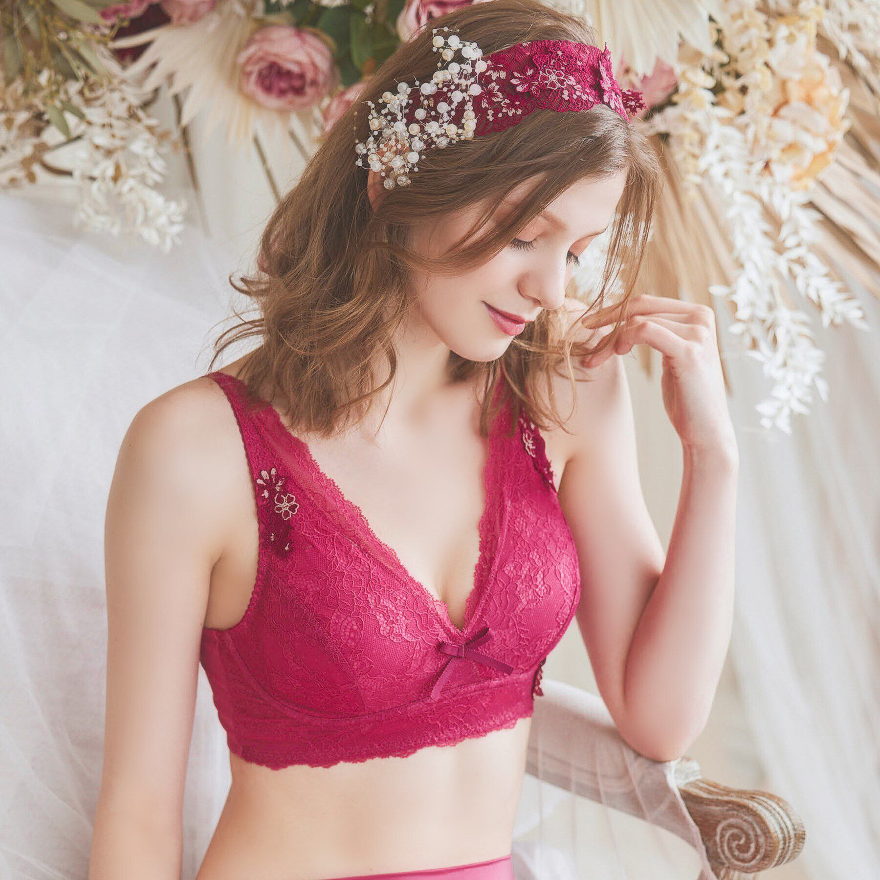 Risa Magli「◆フェリシテ おやすみブラ」|インナー|