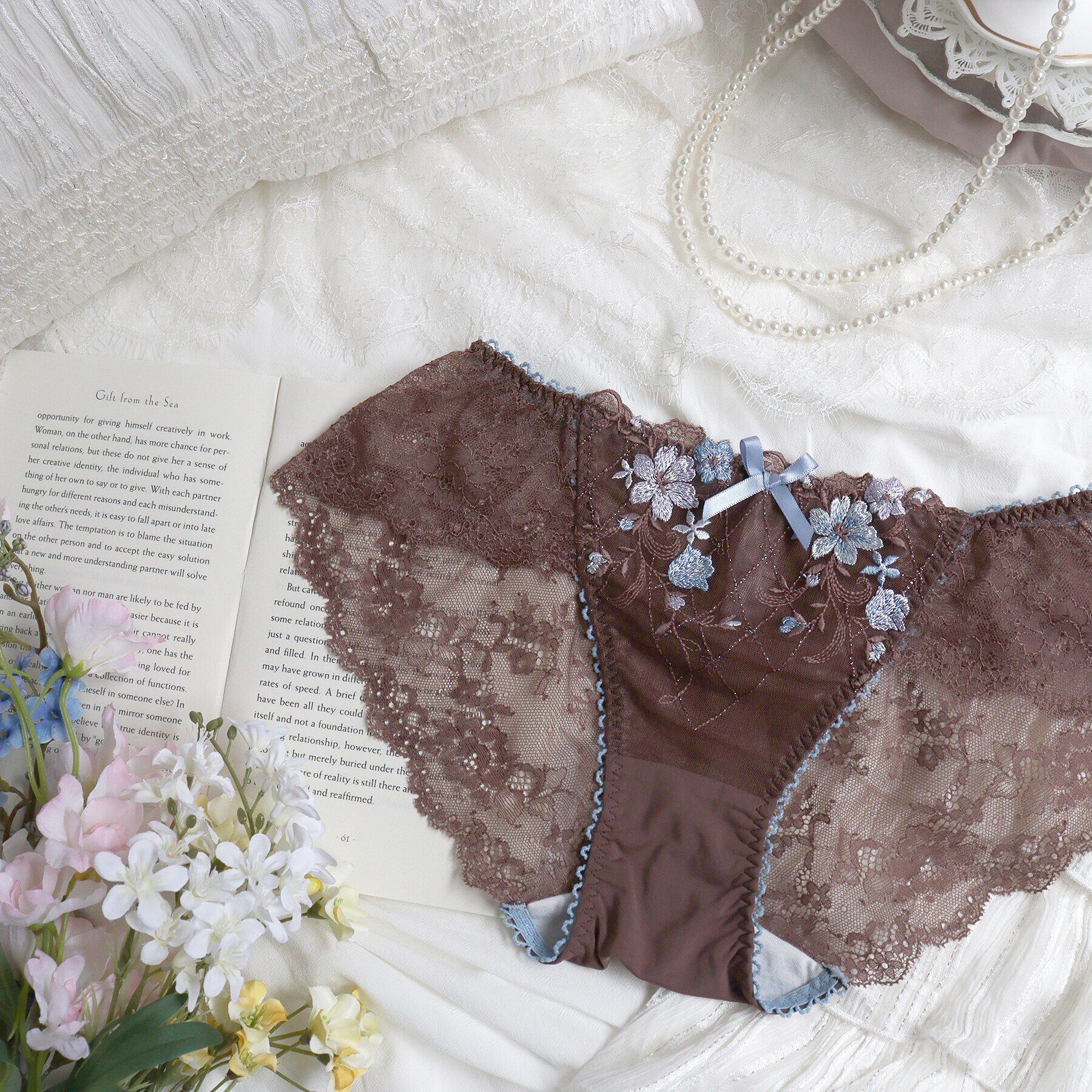 Risa Magli「ハーパー レースショーツ」|インナー|