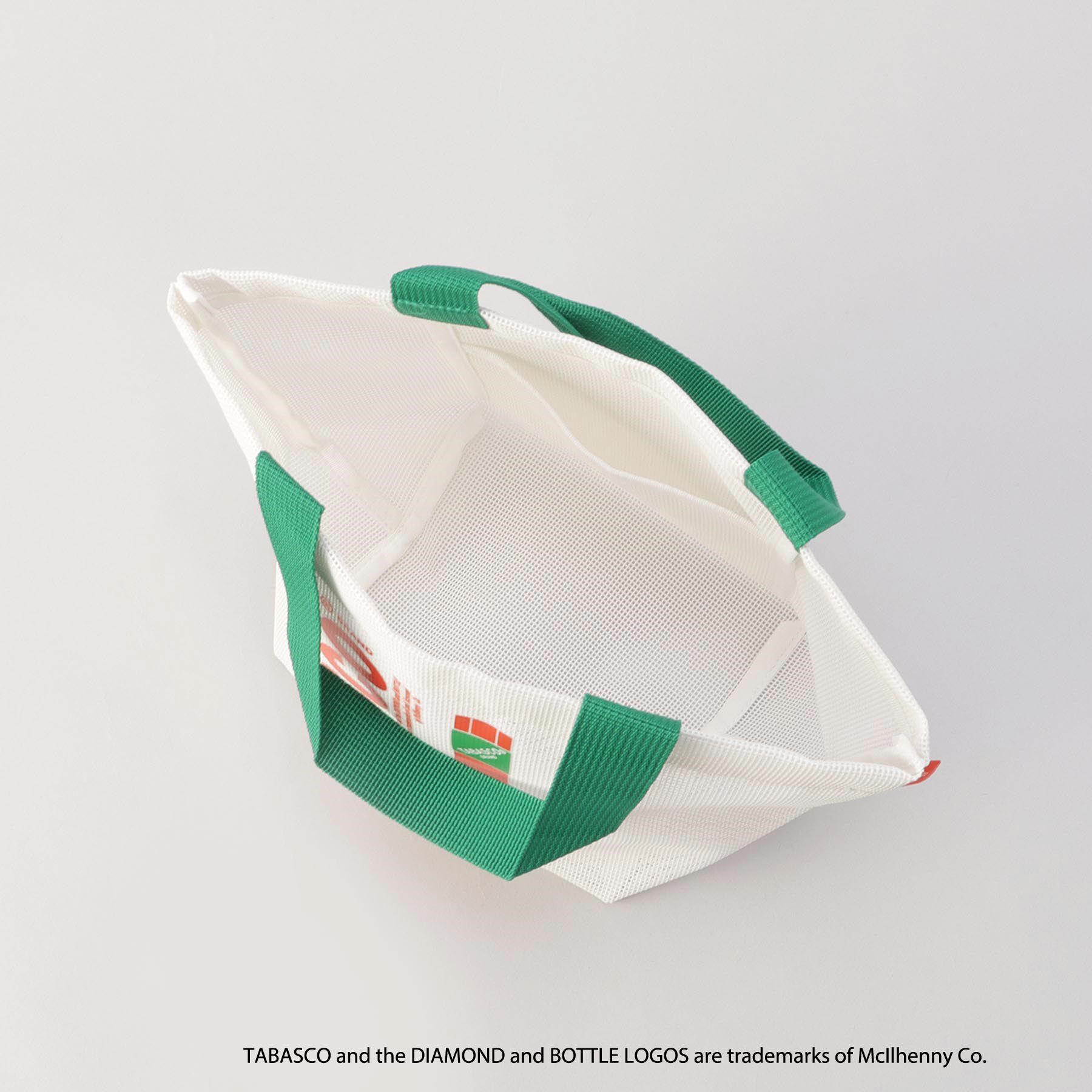212 KITCHEN STORE「保冷ポーチ付きメッシュトート S WH ＜TABASCO(R) タバスコ＞」|その他|