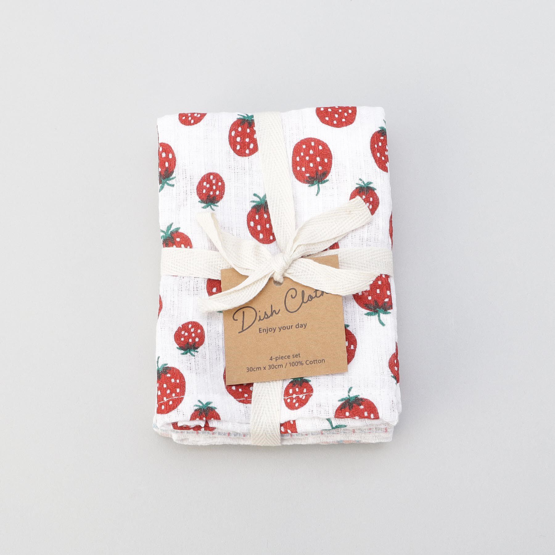 212 KITCHEN STORE「ディッシュクロス4Pセット RD」|食器・キッチングッズ|