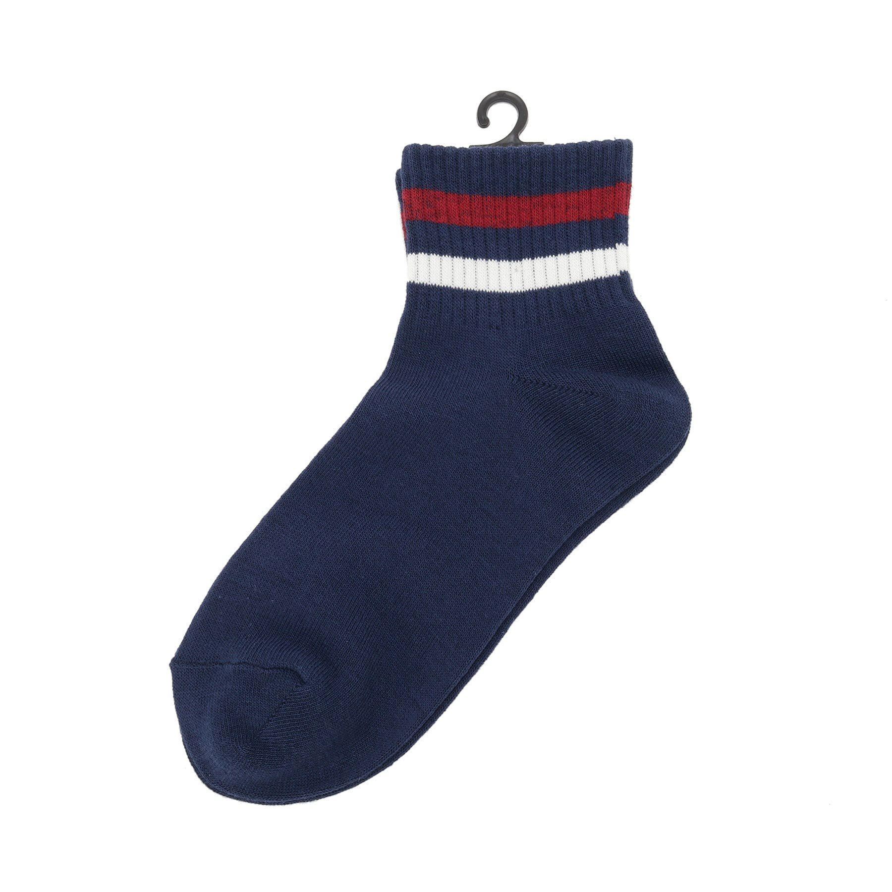 Doll Kiss「＼絶妙な色展開から選べる／リブラインスニーカー丈ソックス　靴下」|ソックス|ネイビー(093)