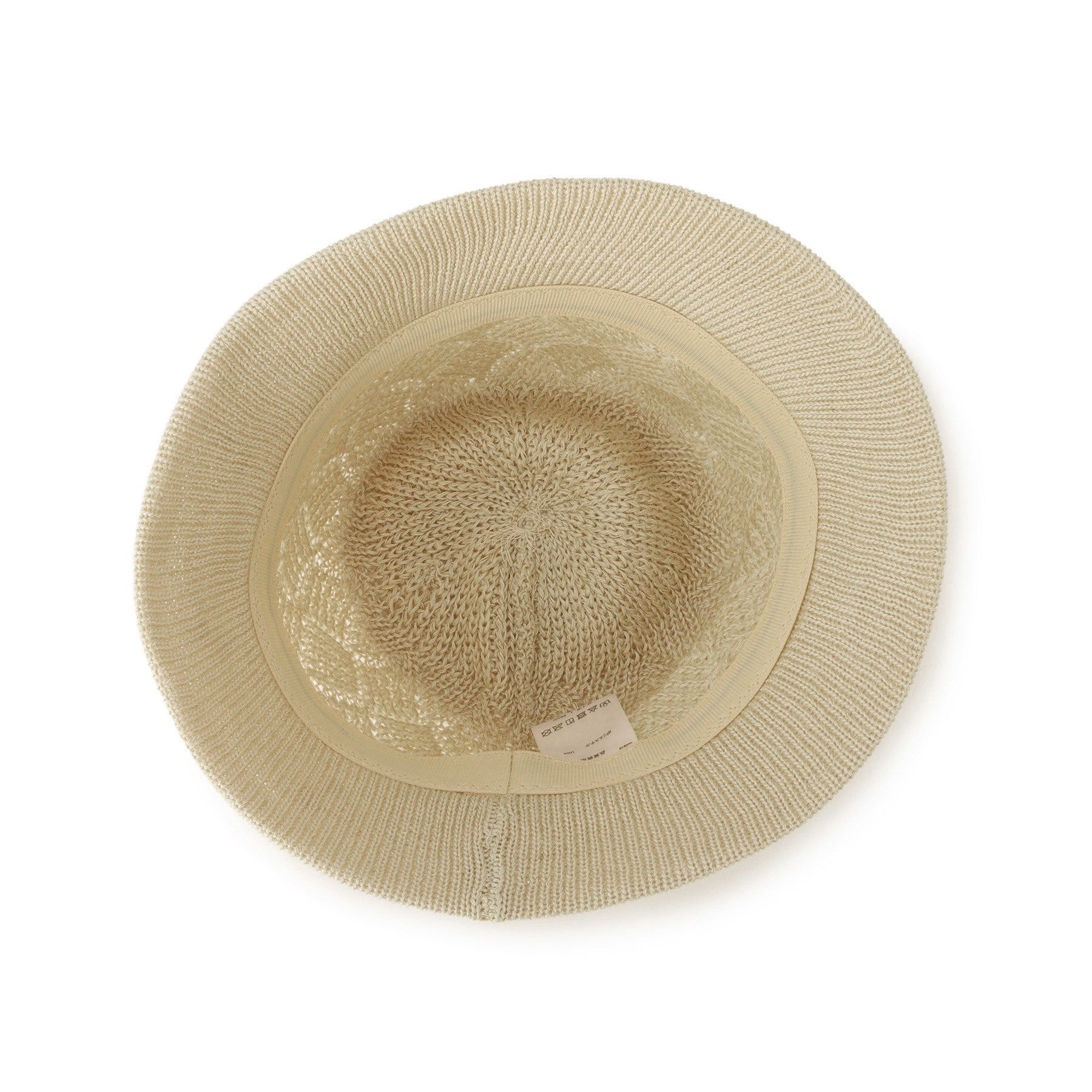 Grandedge「ニットチェックチューリップハット」|ハット|