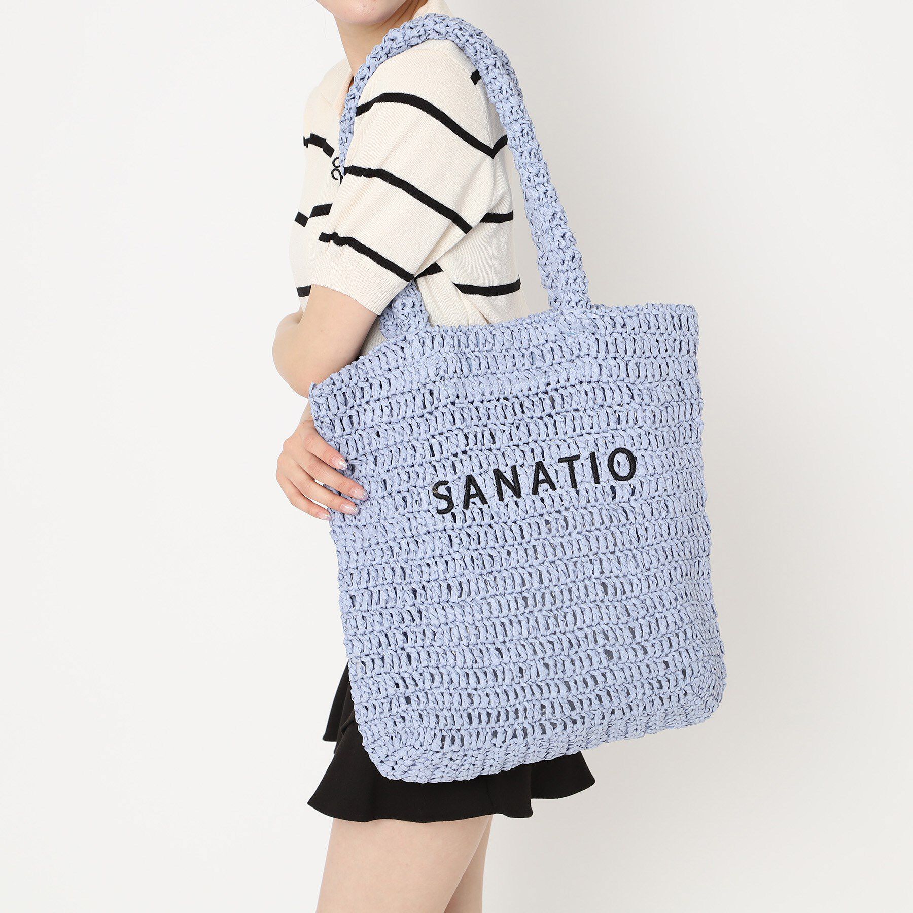 Ober Tashe「雑材ロゴ刺繍トート」|トートバッグ|