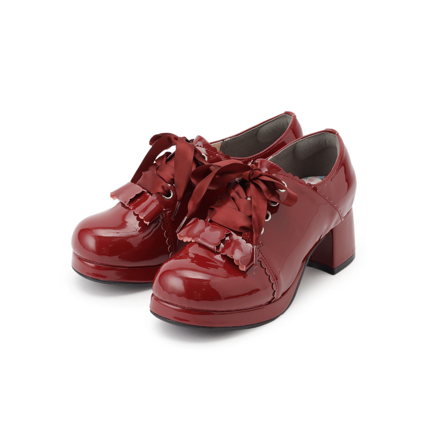csT&P「ガーリーリボンパンプス」|パンプス|レッド(262)