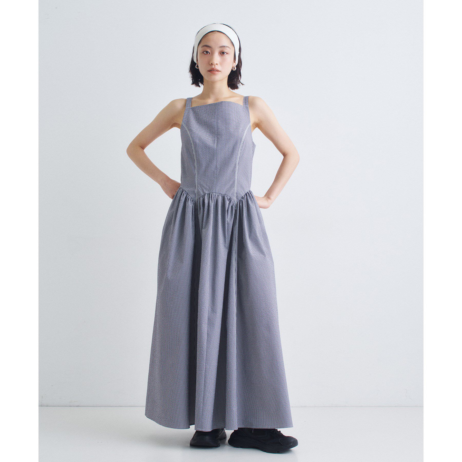 CODE A「gathers drama dress」|ワンピース|