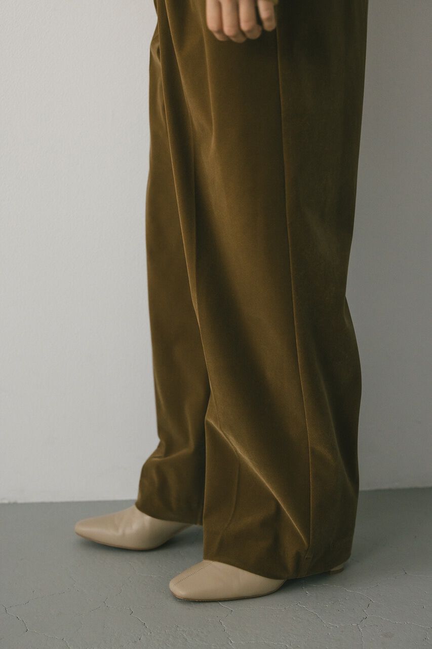 STYLEMIXER「ベルベットツータックパンツ」|その他|