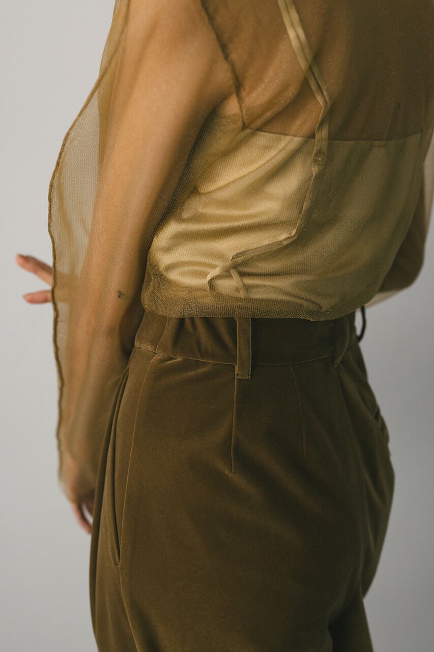 STYLEMIXER「ベルベットツータックパンツ」|その他|