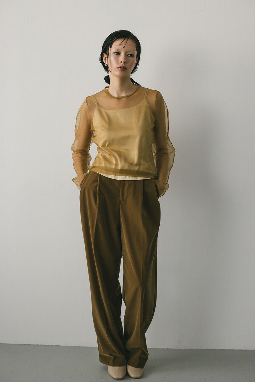 STYLEMIXER「ベルベットツータックパンツ」|その他|