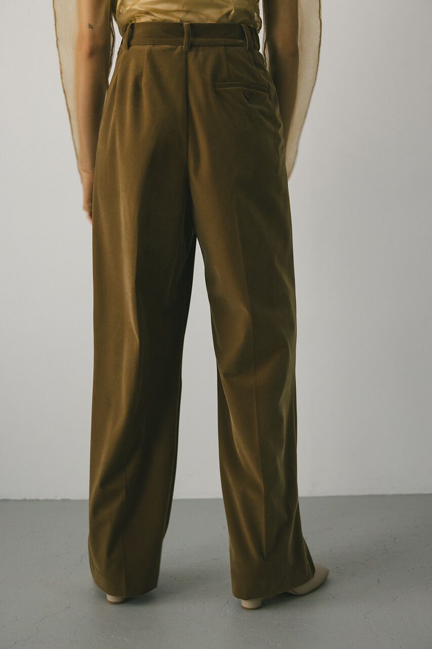 STYLEMIXER「ベルベットツータックパンツ」|その他|