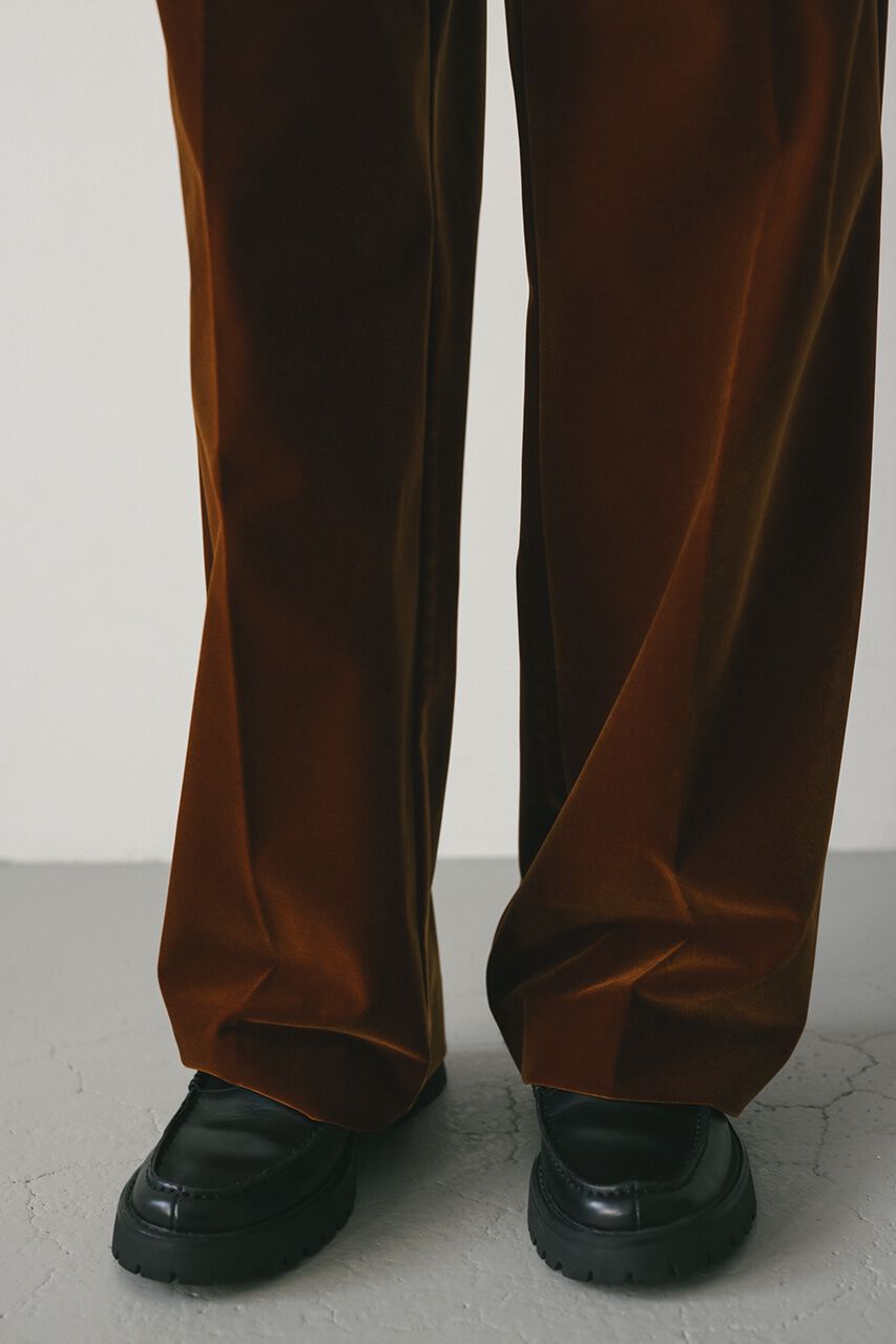 STYLEMIXER「ベルベットツータックパンツ」|その他|