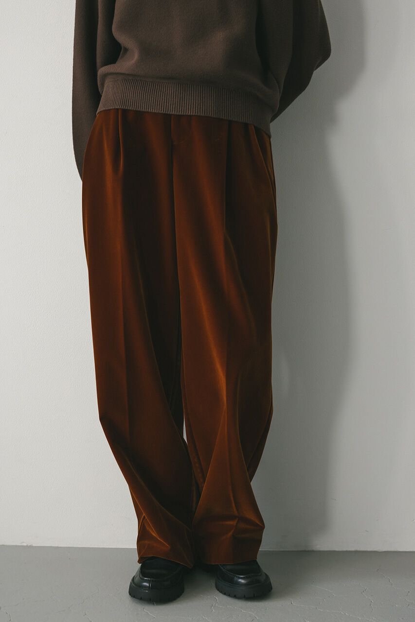 STYLEMIXER「ベルベットツータックパンツ」|その他|