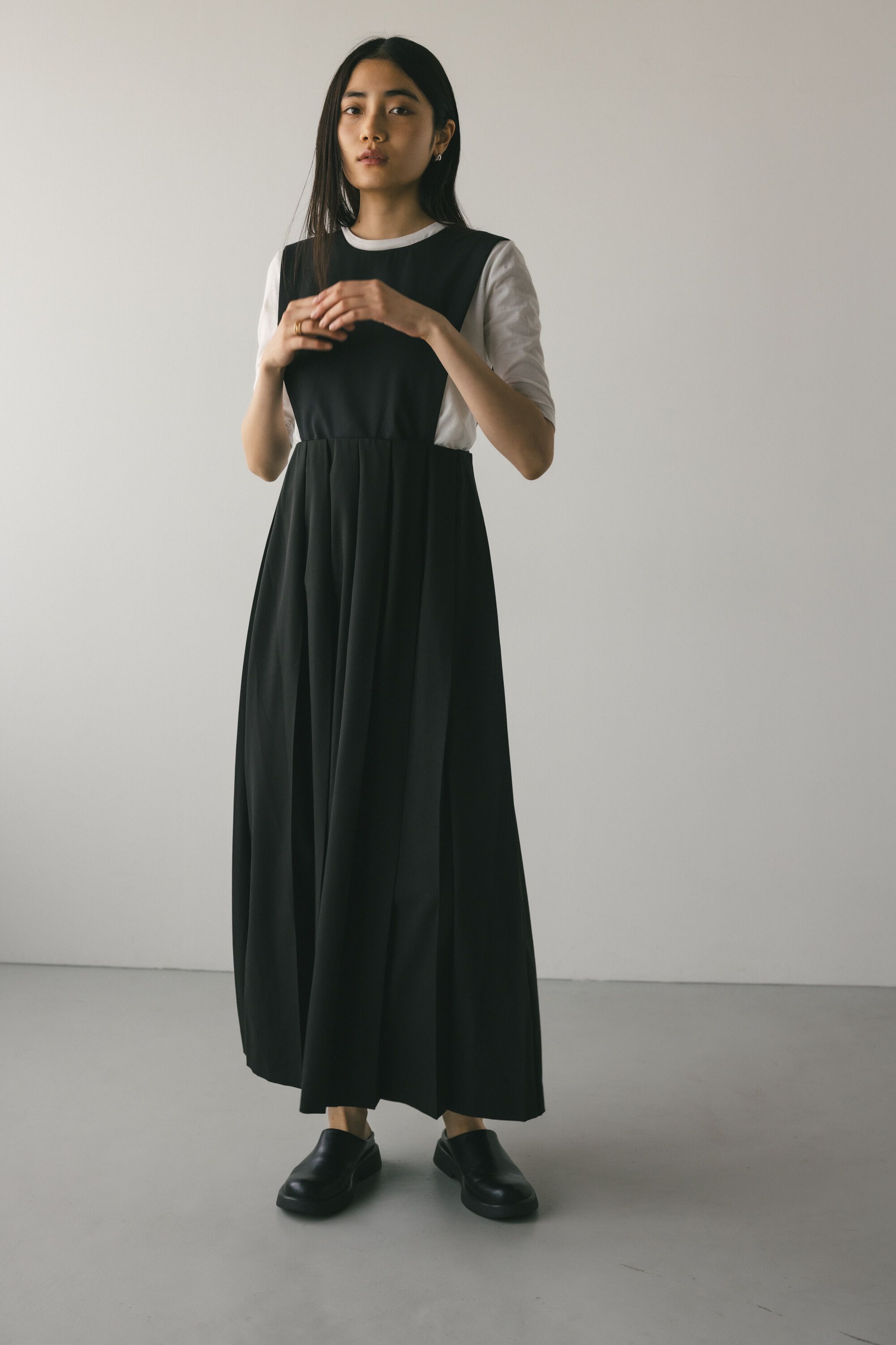 STYLEMIXER「2WAYサイドオープンワイドプリーツスカート」|その他|
