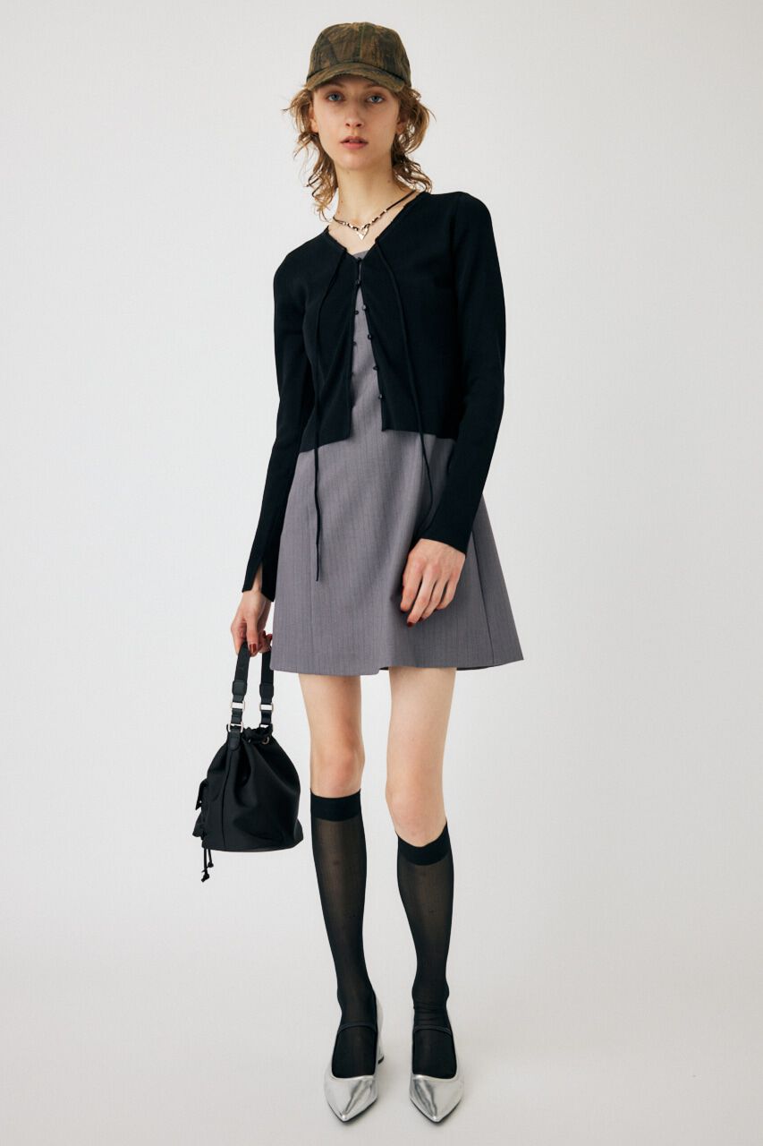 MOUSSY「BARE MINI ドレス」|ワンピース|