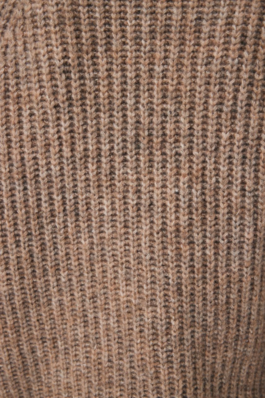 MOUSSY「ASYMMETRIC HALF ZIP プルオーバー」|ニット・セーター|